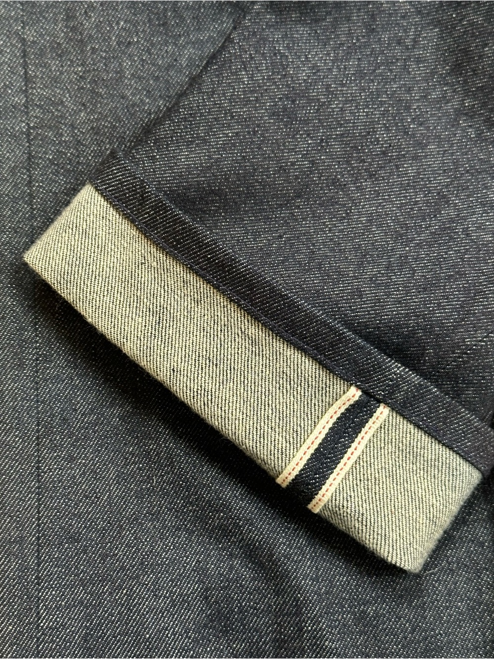 Hiroshi Kato “The Needle Skinny” Raw Selvedge Dk Blue Denim Jeans 32x28 Like New - Picture 12 of 16